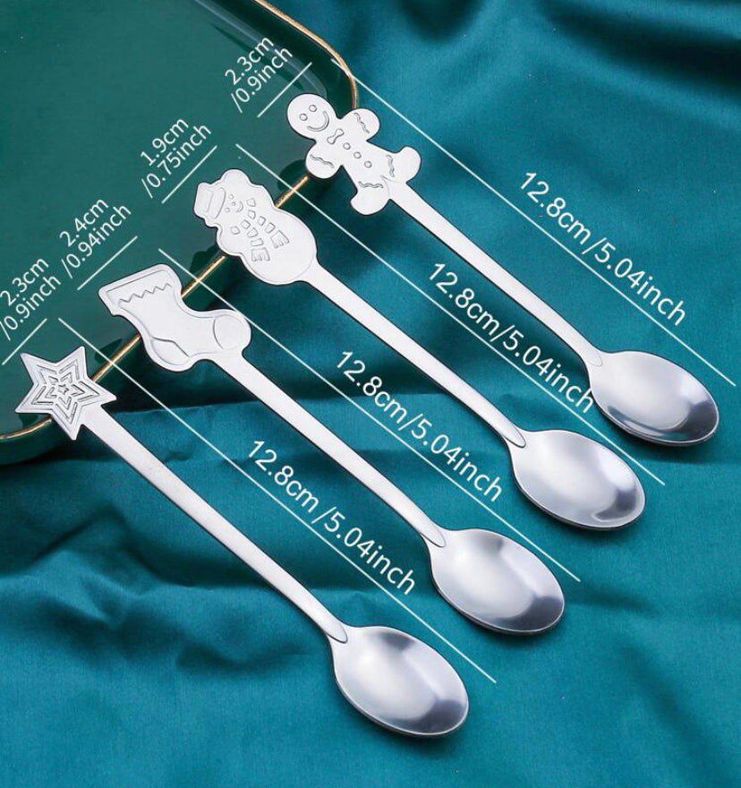 Small Festive Spoons