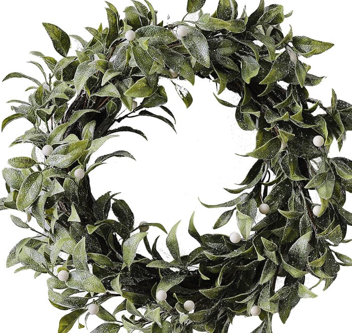 Eucalyptus artificial wreath