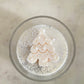 Large Christmas Sparkle Candle