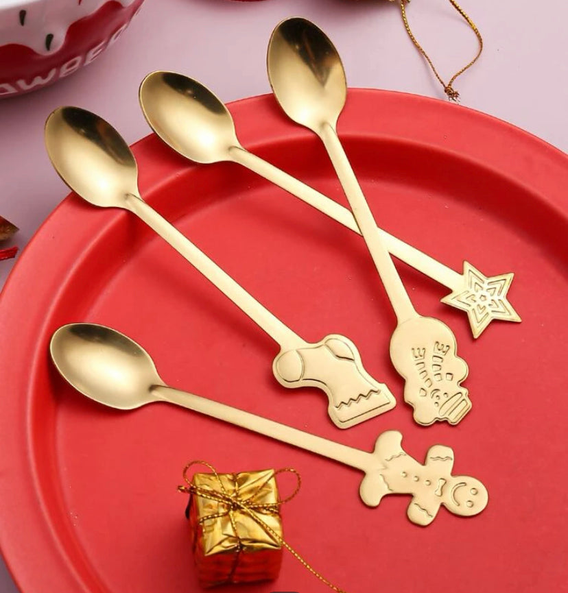 Small Festive Spoons