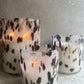 Large Dalmatian Candle