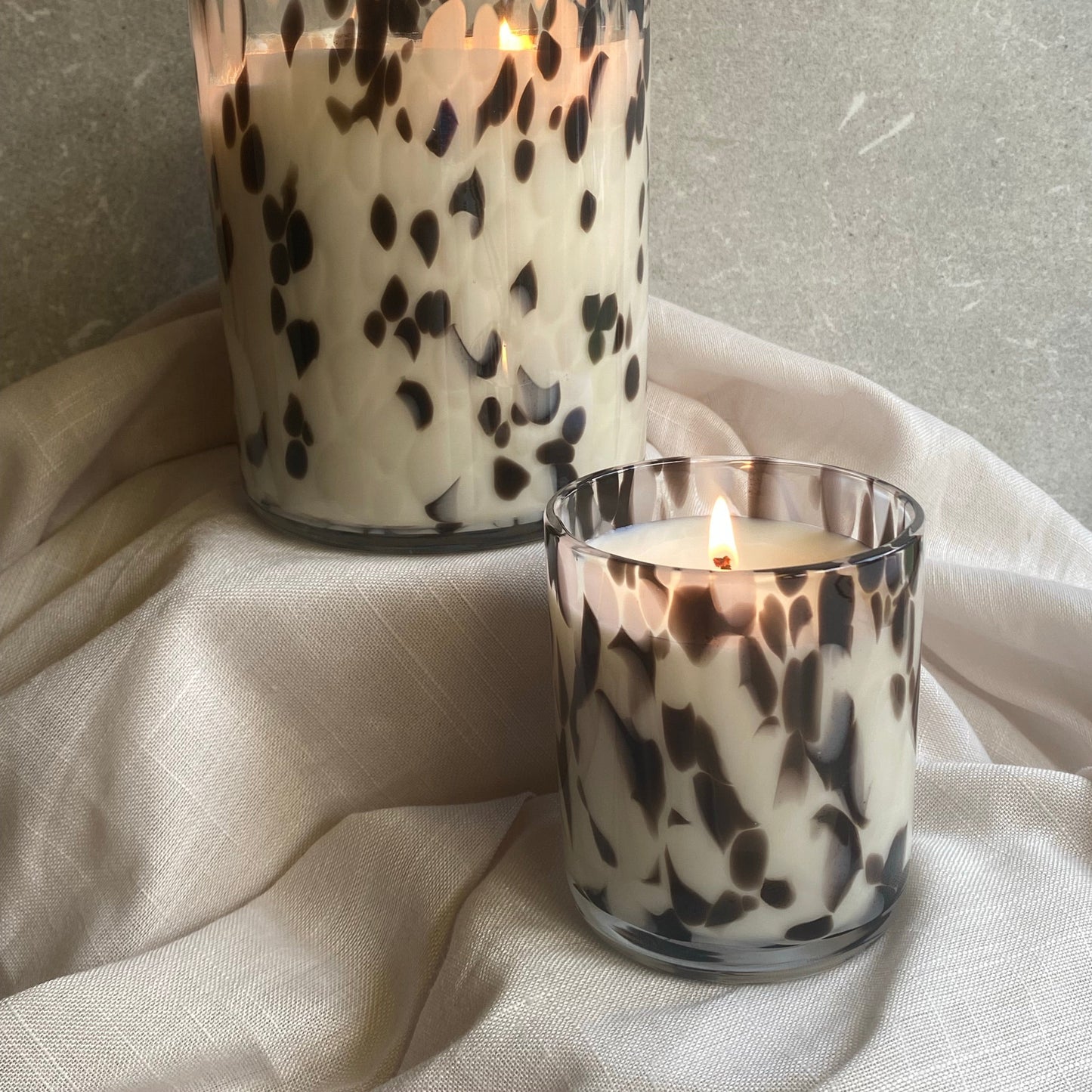Dalmatian Candle